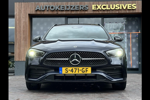 Mercedes-Benz C-Klasse Estate 300 e AMG Line Panoramadak Luxe Leder Adapt. Cruise Headup Display LED Trekhaak 18''LM 1e Eigenaar