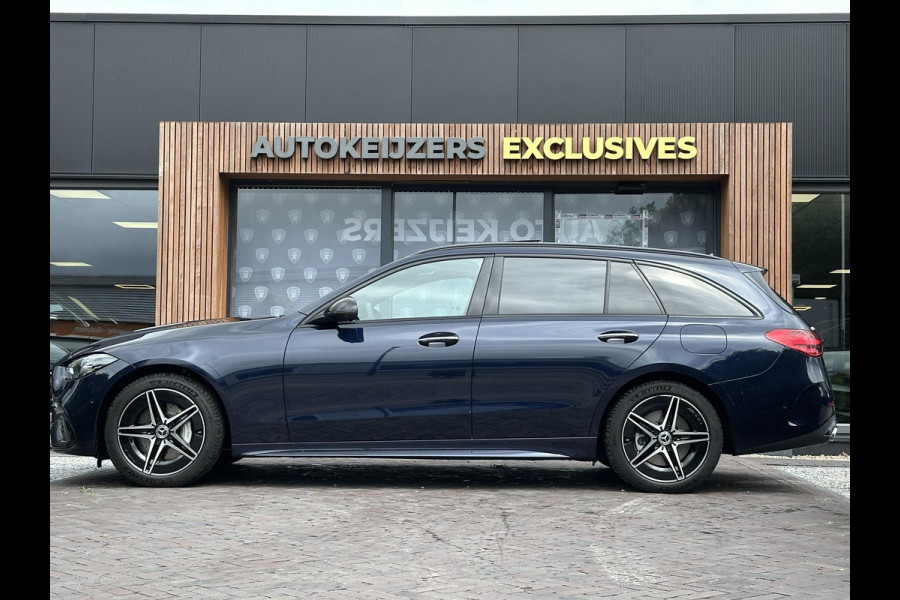 Mercedes-Benz C-Klasse Estate 300 e AMG Line Panoramadak Luxe Leder Adapt. Cruise Headup Display LED Trekhaak 18''LM 1e Eigenaar