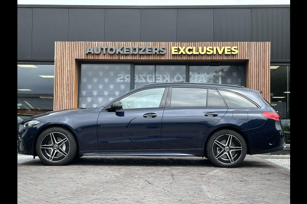 Mercedes-Benz C-Klasse Estate 300 e AMG Line Panoramadak Luxe Leder Adapt. Cruise Headup Display LED Trekhaak 18''LM 1e Eigenaar
