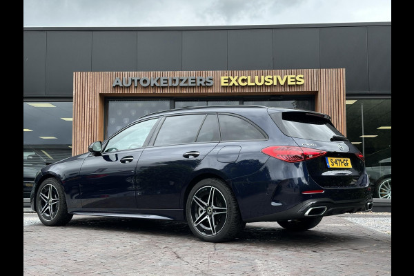 Mercedes-Benz C-Klasse Estate 300 e AMG Line Panoramadak Luxe Leder Adapt. Cruise Headup Display LED Trekhaak 18''LM 1e Eigenaar