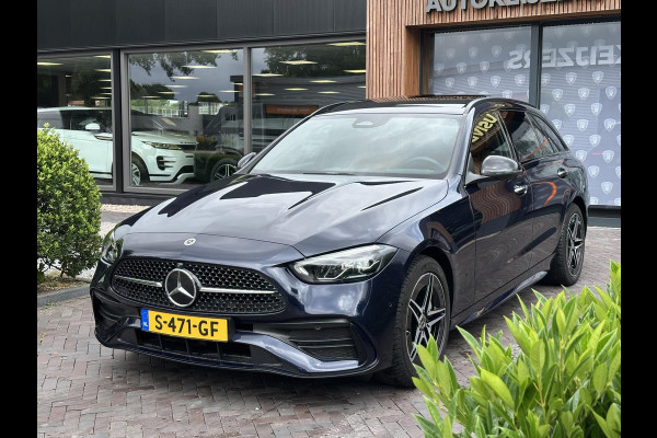 Mercedes-Benz C-Klasse Estate 300 e AMG Line Panoramadak Luxe Leder Adapt. Cruise Headup Display LED Trekhaak 18''LM 1e Eigenaar