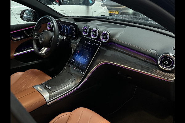 Mercedes-Benz C-Klasse Estate 300 e AMG Line Panoramadak Luxe Leder Adapt. Cruise Headup Display LED Trekhaak 18''LM 1e Eigenaar