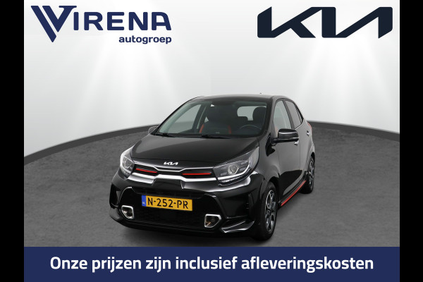 Kia Picanto 1.0 DPi GT-Line - Cruise Control - Navigatie - Climate Control - Lichtmetalen Velgen - Apple/Android Carplay - Fabrieksgarantie Tot 2028