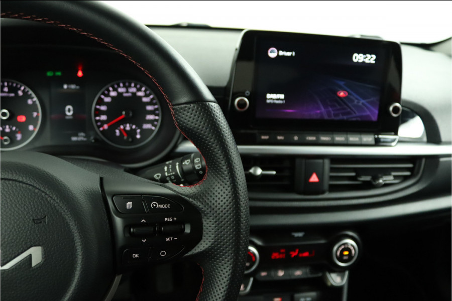 Kia Picanto 1.0 DPi GT-Line - Cruise Control - Navigatie - Climate Control - Lichtmetalen Velgen - Apple/Android Carplay - Fabrieksgarantie Tot 2028