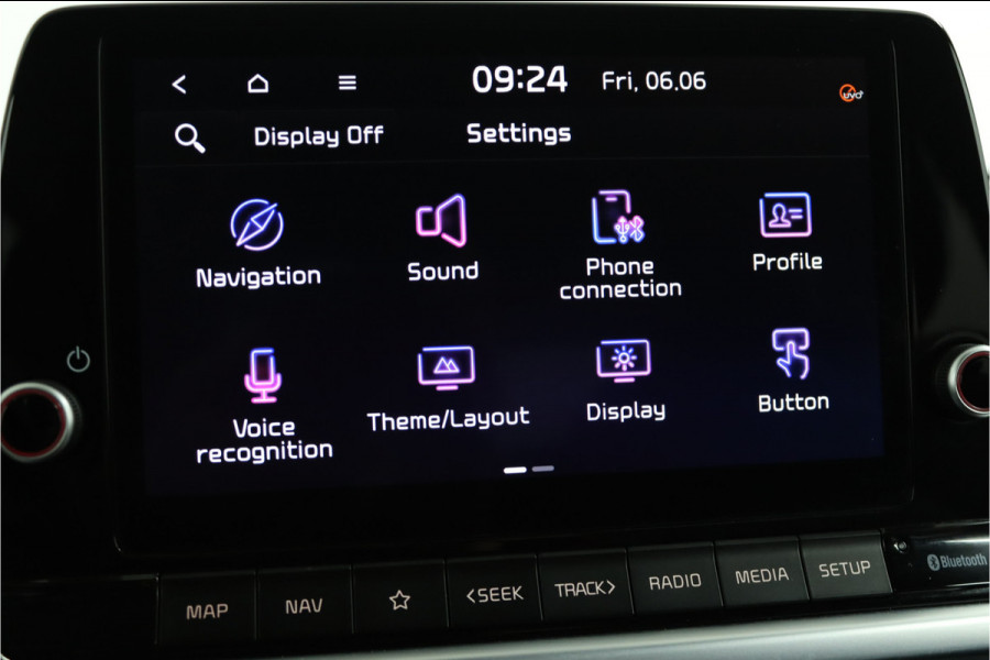 Kia Picanto 1.0 DPi GT-Line - Cruise Control - Navigatie - Climate Control - Lichtmetalen Velgen - Apple/Android Carplay - Fabrieksgarantie Tot 2028