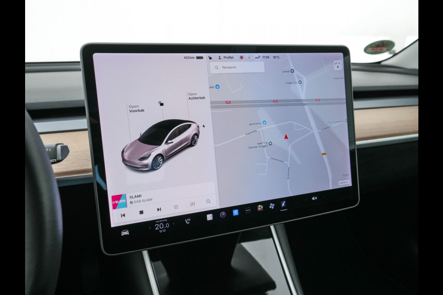 Tesla Model 3 Long Range AWD 75 kWh [ 3-Fase ] (INCL-BTW) Aut. *PANO | AUTO-PILOT | FULL-LEATHER | KEYLESS | FULL-LED | MEMORY-PACK | SURROUND-VIEW | DAB | CARPLAY | DIGI-COCKPIT | LANE-ASSIST | COMFORT-SEATS | 19"ALU*