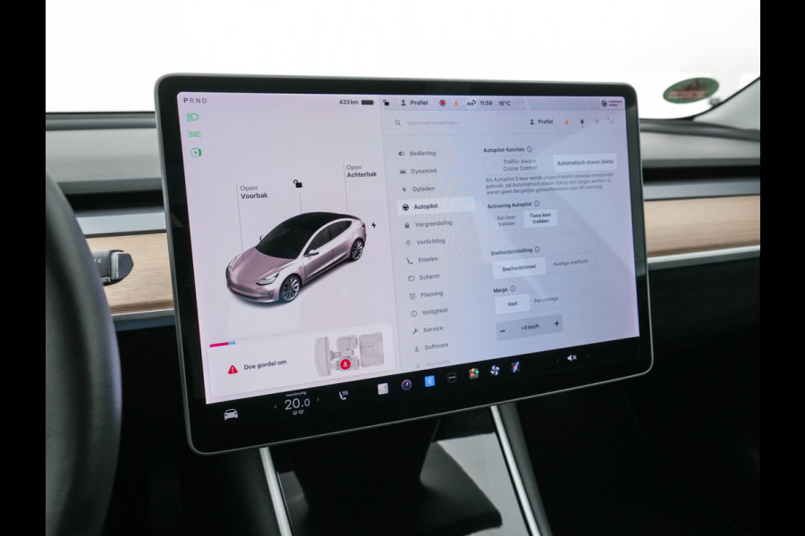 Tesla Model 3 Long Range AWD 75 kWh [ 3-Fase ] (INCL-BTW) Aut. *PANO | AUTO-PILOT | FULL-LEATHER | KEYLESS | FULL-LED | MEMORY-PACK | SURROUND-VIEW | DAB | CARPLAY | DIGI-COCKPIT | LANE-ASSIST | COMFORT-SEATS | 19"ALU*