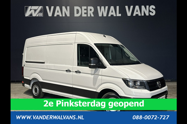 Volkswagen Crafter 2.0 TDI 140pk L3H3 Euro6 Airco | Navigatie | Apple carplay | Camera | Adaptieve Cruisecontrol android auto, parkeersensoren, verwarmde voorruit, bijrijdersbank, 3000kg trekvermogen