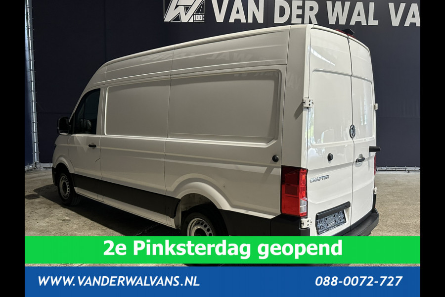 Volkswagen Crafter 2.0 TDI 140pk L3H3 Euro6 Airco | Navigatie | Apple carplay | Camera | Adaptieve Cruisecontrol android auto, parkeersensoren, verwarmde voorruit, bijrijdersbank, 3000kg trekvermogen