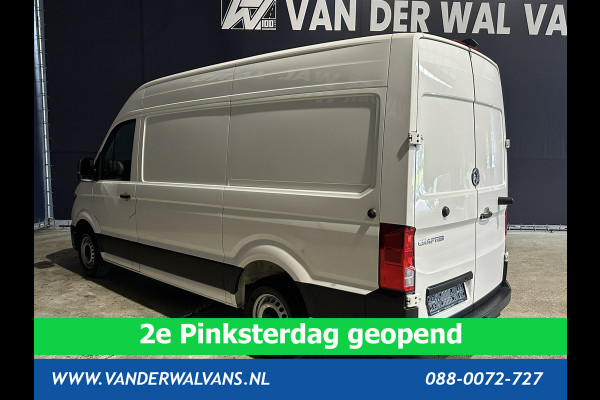 Volkswagen Crafter 2.0 TDI 140pk L3H3 Euro6 Airco | Navigatie | Apple carplay | Camera | Adaptieve Cruisecontrol android auto, parkeersensoren, verwarmde voorruit, bijrijdersbank, 3000kg trekvermogen