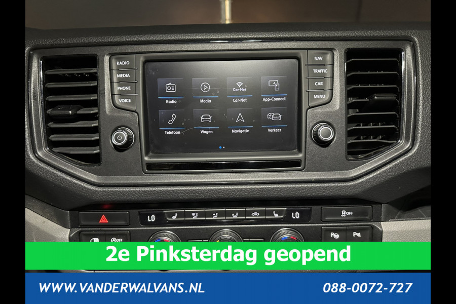 Volkswagen Crafter 2.0 TDI 140pk L3H3 Euro6 Airco | Navigatie | Apple carplay | Camera | Adaptieve Cruisecontrol android auto, parkeersensoren, verwarmde voorruit, bijrijdersbank, 3000kg trekvermogen