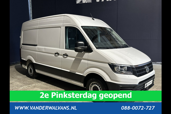 Volkswagen Crafter 2.0 TDI 140pk L3H3 Euro6 Airco | Navigatie | Apple carplay | Camera | Adaptieve Cruisecontrol android auto, parkeersensoren, verwarmde voorruit, bijrijdersbank, 3000kg trekvermogen