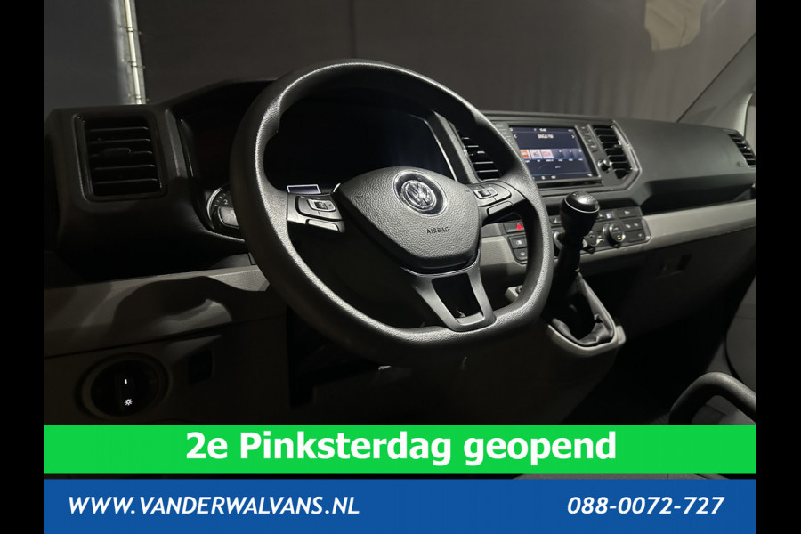 Volkswagen Crafter 2.0 TDI 140pk L3H3 Euro6 Airco | Navigatie | Apple carplay | Camera | Adaptieve Cruisecontrol android auto, parkeersensoren, verwarmde voorruit, bijrijdersbank, 3000kg trekvermogen