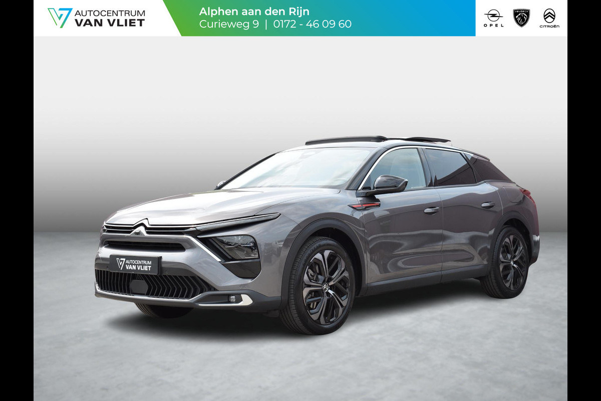 Citroën C5 X 1.6 Plug-in Hybrid 225 Hypnos LEREN BEKLEDING | SCHUIF- KANTELDAK | ACHTERUITRIJCAMERA MET SENSOREN | E.C.C. | NAVI + CARPLAY | Citroën C5 X 1.6 Plug-in Hybrid 225 Hypnos LEREN BEKLEDING | SCHUIF- KANTELDAK | ACHTERUITRIJCAMERA MET SENSOREN | E.C.C. | NAVI + CARPLAY |