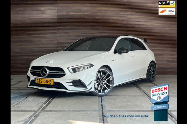 Mercedes-Benz A-Klasse AMG 35 4MATIC Night | FULL Option | Aero Pack | Performance Seats | Pano | Burmester | 360 Camera | Ambient