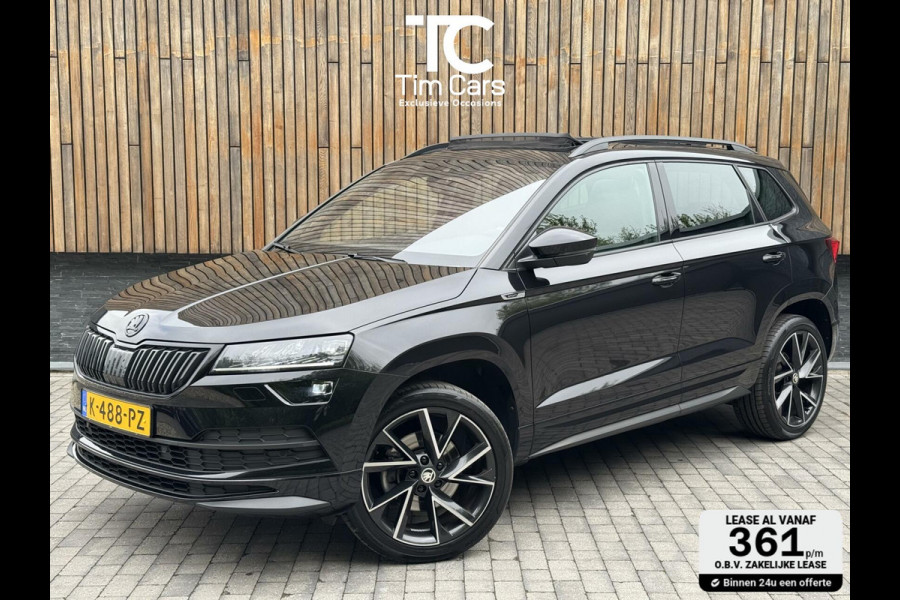 Škoda Karoq 1.5 TSI Sportline Automaat | Panoramadak | LED | Stoelverwarming | Adaptieve cruise control | Dode hoek detectie | Trekhaak uitk
