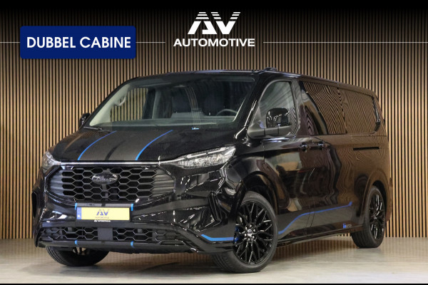 Ford Transit Custom 320 2.0 TDCI L2H1 Sport 170 PK DC | L+R Schuifdeur | Dubbel Cabine | B&O | ACC | Blind Spot | Navigatie | Camera | CarPlay | Lan | Raptor Edition | Trekhaak | 6-Zitter | MODELJAAR 2025 | Verlengde fabrieksgarantie tot 12-2029 | Dubbel Cabine