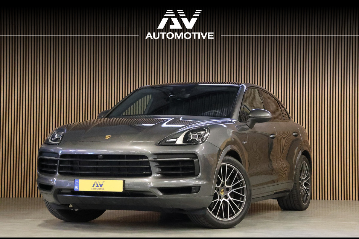 Porsche Cayenne Coupé 3.0 E-Hybrid 462PK | Panoramadak | 360 Camera | Luchtvering | Dealer Onderhouden | Sport-Chrono | 21 inch velgen | Sportuitlaat | Blind Spot | Nieuwe APK | Onderhoudsbeurt Porsche Cayenne Coupé 3.0 E-Hybrid 462PK | Panoramadak | 360 Camera | Luchtvering | Dealer Onderhouden | Sport-Chrono | 21 inch velgen | Sportuitlaat | Blind Spot | Nieuwe APK | Onderhoudsbeurt