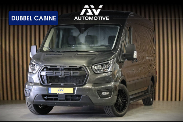 Ford Transit 350 2.0 TDCI L3H2 165PK AUT Limited | BPM VRIJ | L+R Schuifdeur | 360 Camera | ACC | Navigatie | Bi-Xenon | Lane assist | BLIS | CarPlay | Trekhaak | 7-Zitter| Facelift model MY2025