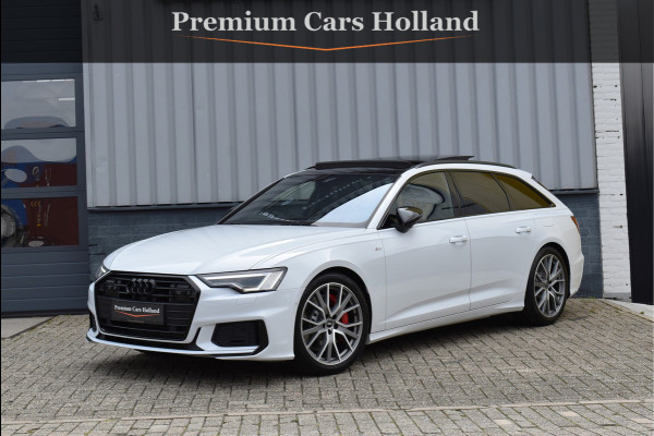 Audi A6 Avant 55 TFSI e Quattro Competition 367 Pk S-Line Black Ed Navi Leder ACC 20 Inch S6
