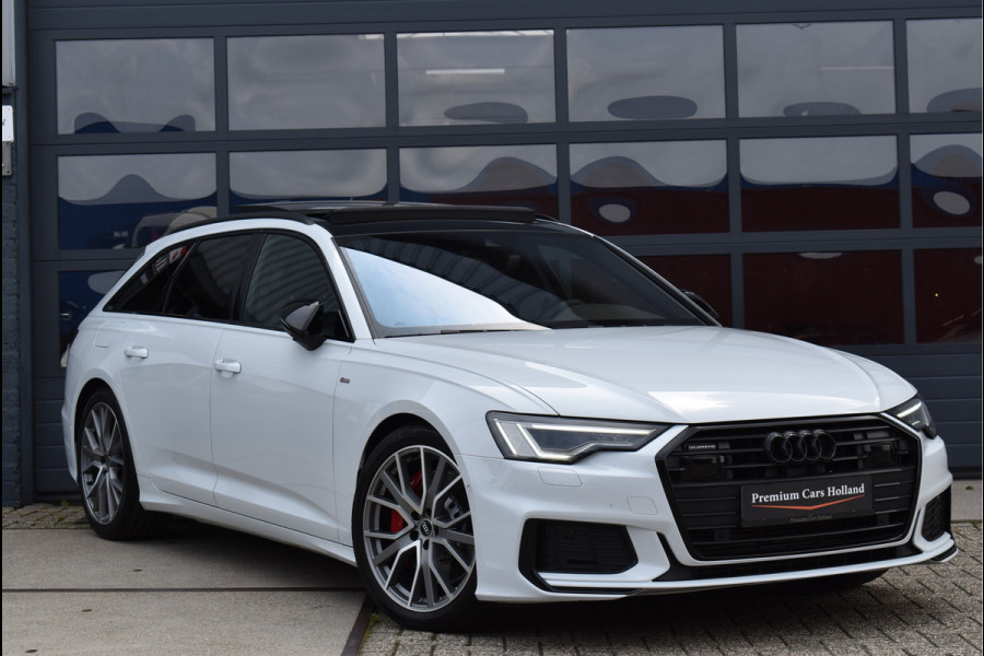 Audi A6 Avant 55 TFSI e Quattro Competition 367 Pk S-Line Black Ed Navi Leder ACC 20 Inch S6