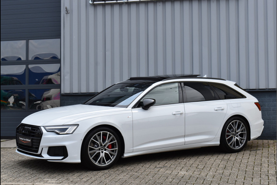 Audi A6 Avant 55 TFSI e Quattro Competition 367 Pk S-Line Black Ed Navi Leder ACC 20 Inch S6