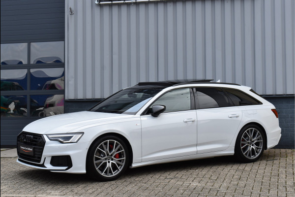 Audi A6 Avant 55 TFSI e Quattro Competition 367 Pk S-Line Black Ed Navi Leder ACC 20 Inch S6