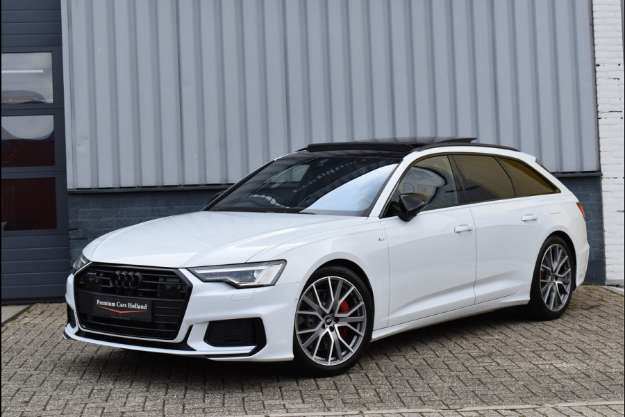 Audi A6 Avant 55 TFSI e Quattro Competition 367 Pk S-Line Black Ed Navi Leder ACC 20 Inch S6