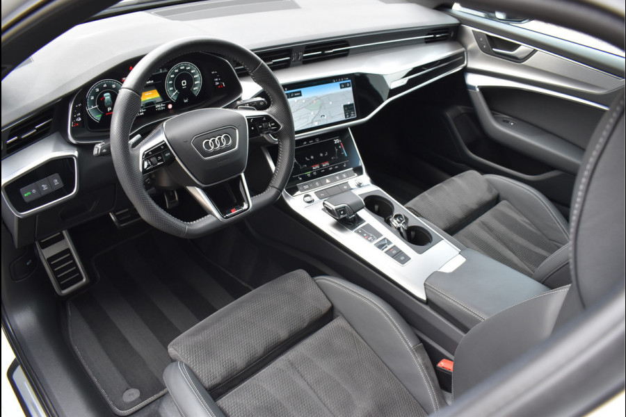 Audi A6 Avant 55 TFSI e Quattro Competition 367 Pk S-Line Black Ed Navi Leder ACC 20 Inch S6