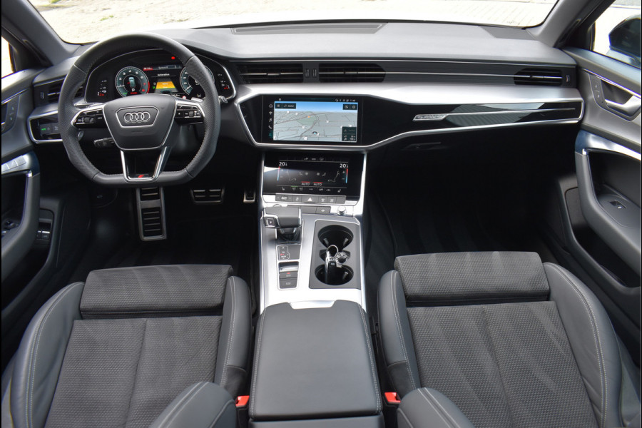 Audi A6 Avant 55 TFSI e Quattro Competition 367 Pk S-Line Black Ed Navi Leder ACC 20 Inch S6