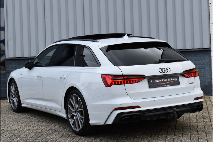 Audi A6 Avant 55 TFSI e Quattro Competition 367 Pk S-Line Black Ed Navi Leder ACC 20 Inch S6