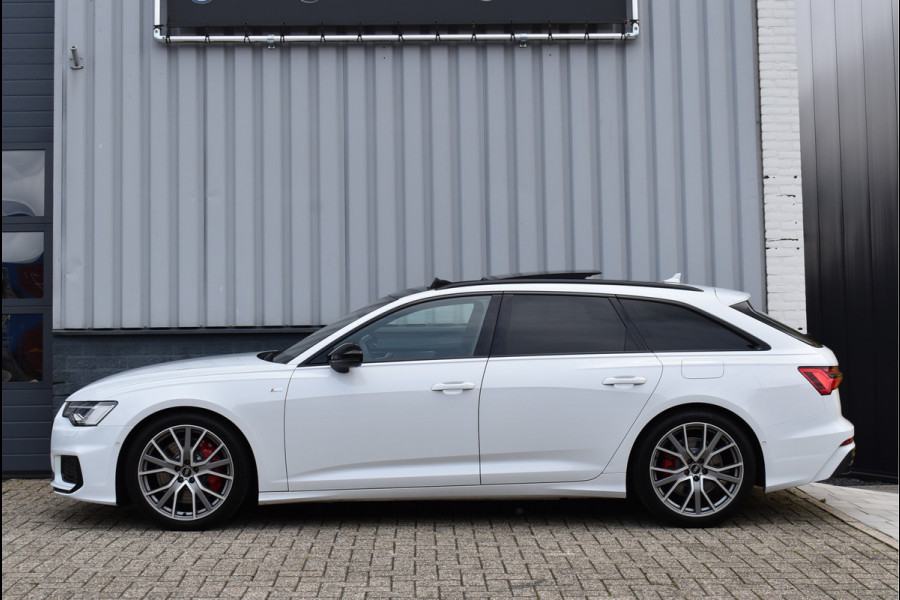 Audi A6 Avant 55 TFSI e Quattro Competition 367 Pk S-Line Black Ed Navi Leder ACC 20 Inch S6