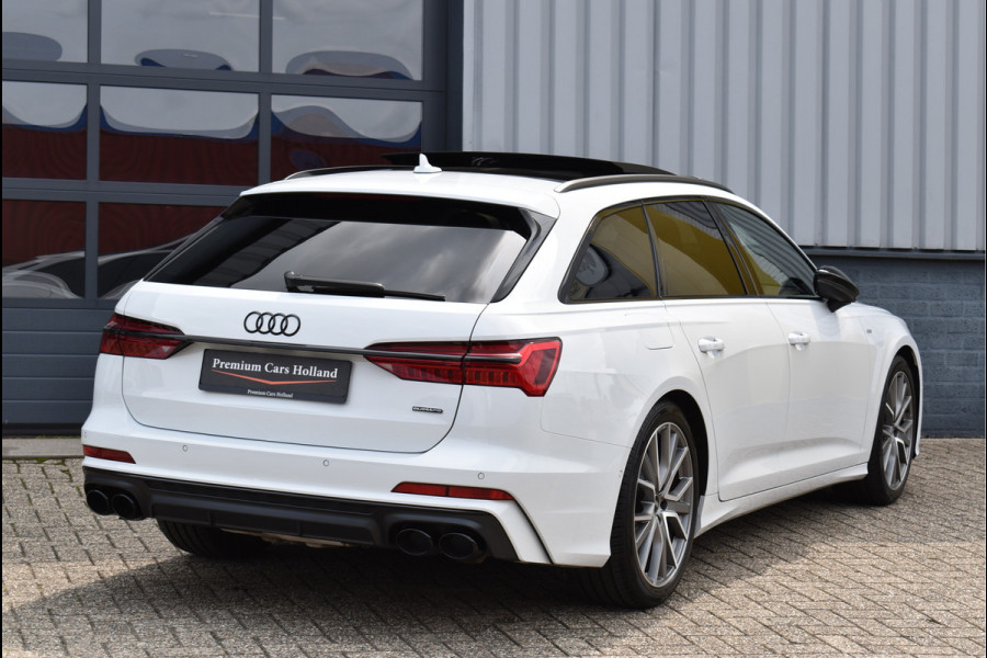 Audi A6 Avant 55 TFSI e Quattro Competition 367 Pk S-Line Black Ed Navi Leder ACC 20 Inch S6