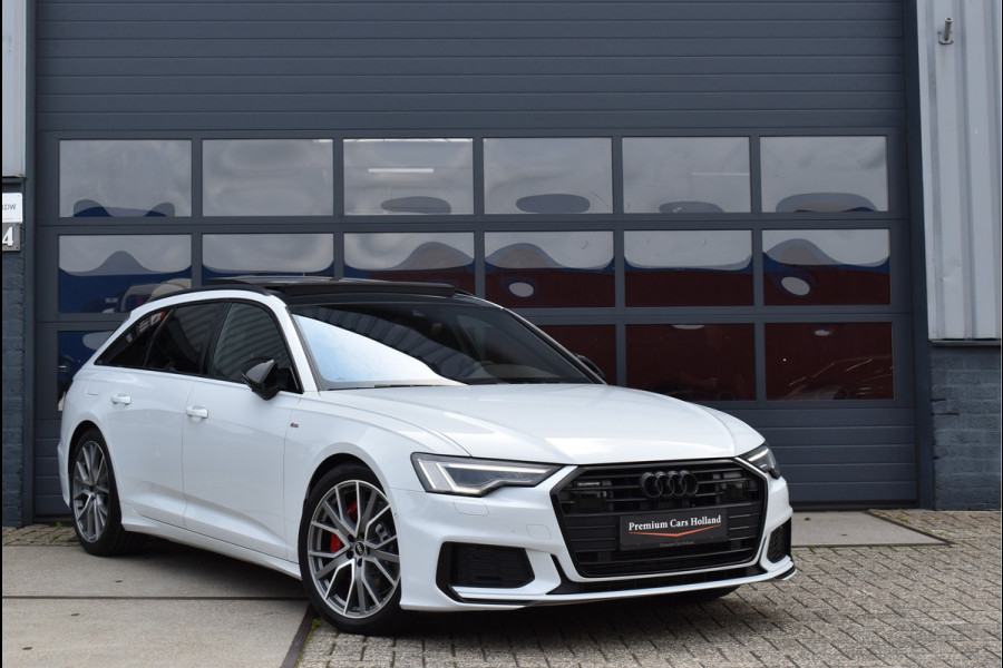 Audi A6 Avant 55 TFSI e Quattro Competition 367 Pk S-Line Black Ed Navi Leder ACC 20 Inch S6