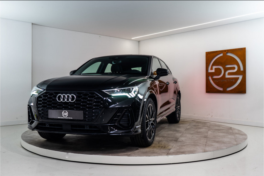 Audi Q3 Sportback 45 TFSI e 2x S-Line 245PK | Virtual Cockpit | Carplay | Matrix | ACC+Dodehoek | 12 MND Garantie GERESERVEERD