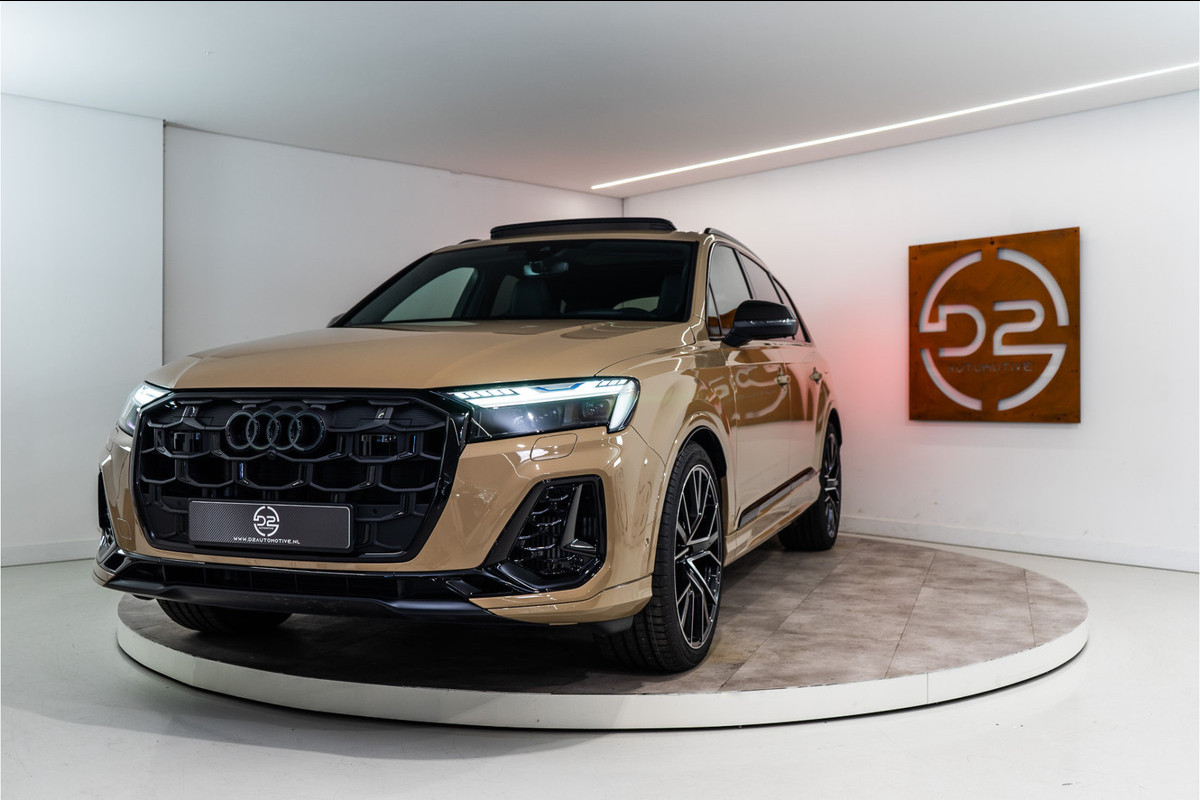 Audi Q7 60 TFSI e Quattro Pro Line+ S Competition 489PK | NIEUW - DIRECT LEVERBAAR | Pano | B&O | Leder | VOL! 5 JAAR FABR. GARANTIE VERKOCHT / SOLD Audi Q7 60 TFSI e Quattro Pro Line+ S Competition 489PK | NIEUW - DIRECT LEVERBAAR | Pano | B&O | Leder | VOL! 5 JAAR FABR. GARANTIE VERKOCHT / SOLD