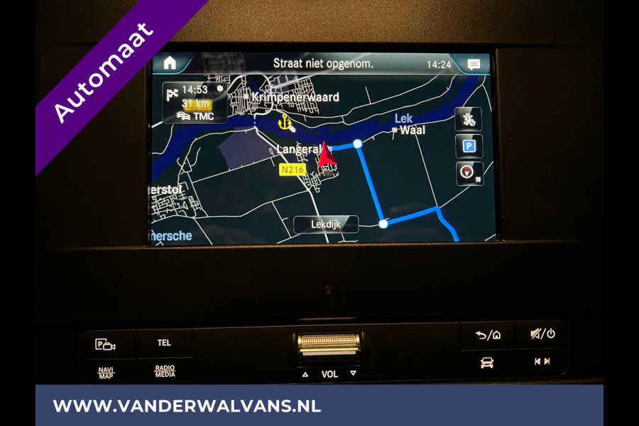 Mercedes-Benz Sprinter 317 CDI 170pk 9G-Tronic Automaat L2H2 Fabrieksgarantie Euro6 Airco | Camera | Navigatie Cruisecontrol, Parkeersensoren, Stoelverwarming, Bijrijdersbank