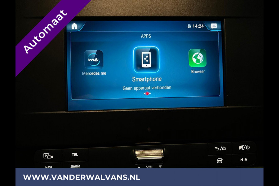 Mercedes-Benz Sprinter 317 CDI 170pk 9G-Tronic Automaat L2H2 Fabrieksgarantie Euro6 Airco | Camera | Navigatie Cruisecontrol, Parkeersensoren, Stoelverwarming, Bijrijdersbank