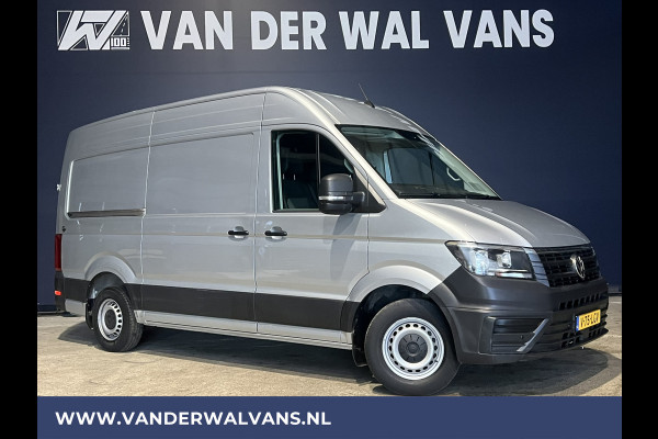 Volkswagen Crafter 2.0 TDI 141pk L3H3 L2H2 Euro6 Airco | Camera | Apple Carplay | Cruisecontrol Android Auto, Chauffeursstoel, Parkeersensoren, Bijrijdersbank, zilver