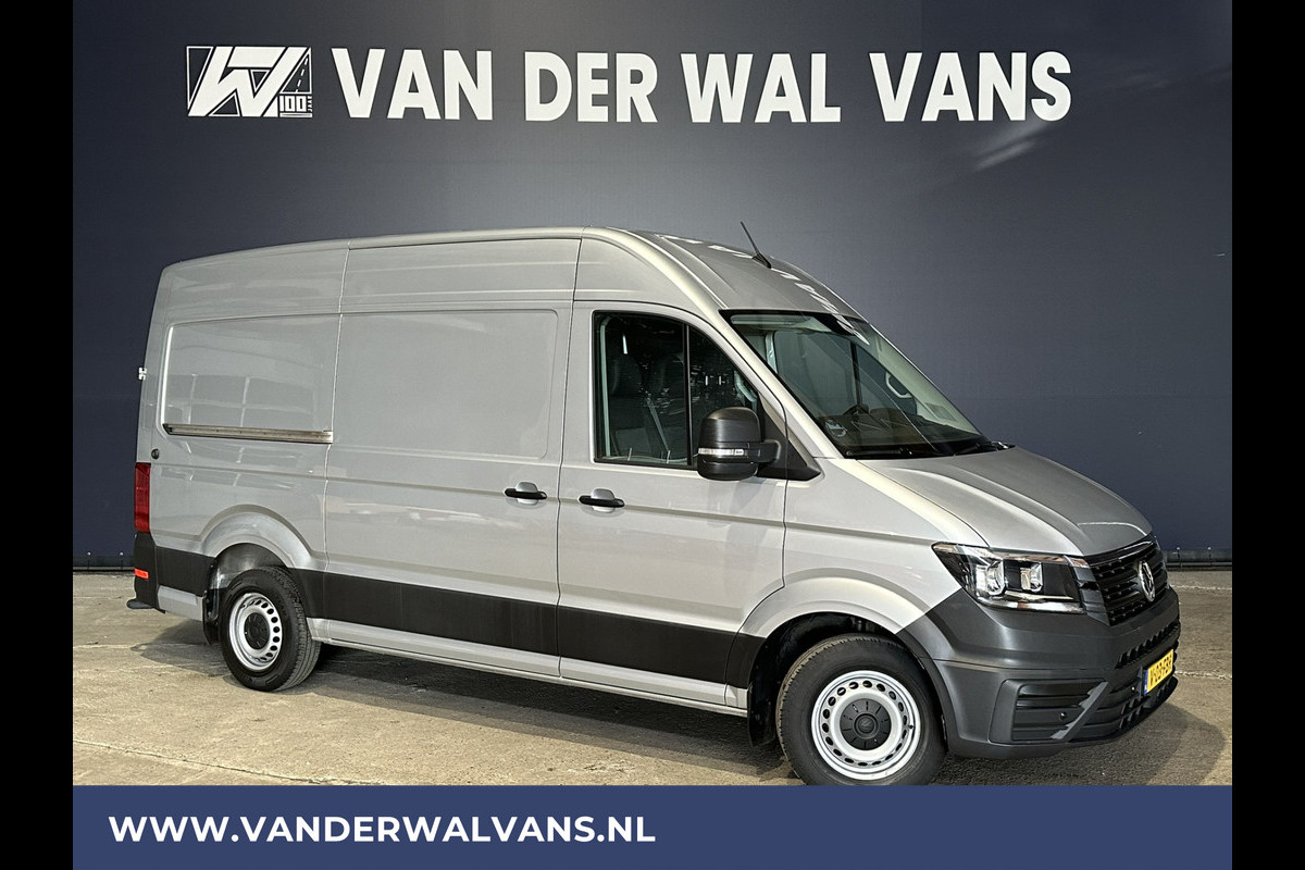 Volkswagen Crafter 2.0 TDI 140pk L3H3 L2H2 Euro6 Airco | Cruisecontrol | Camera | Apple Carplay Android Auto, Parkeersensoren, Bijrijdersbank, 3000kg Trekvermogen, zilver Volkswagen Crafter 2.0 TDI 140pk L3H3 L2H2 Euro6 Airco | Cruisecontrol | Camera | Apple Carplay Android Auto, Parkeersensoren, Bijrijdersbank, 3000kg Trekvermogen, zilver