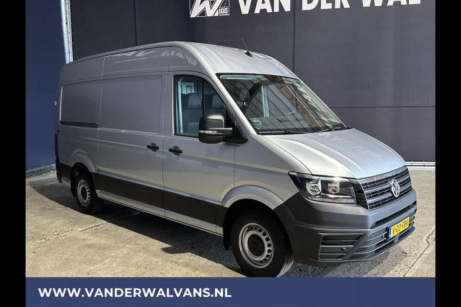 Volkswagen Crafter 2.0 TDI 140pk L3H3 L2H2 Euro6 Airco | Cruisecontrol | Camera | Apple Carplay Android Auto, Parkeersensoren, Bijrijdersbank, 3000kg Trekvermogen, zilver