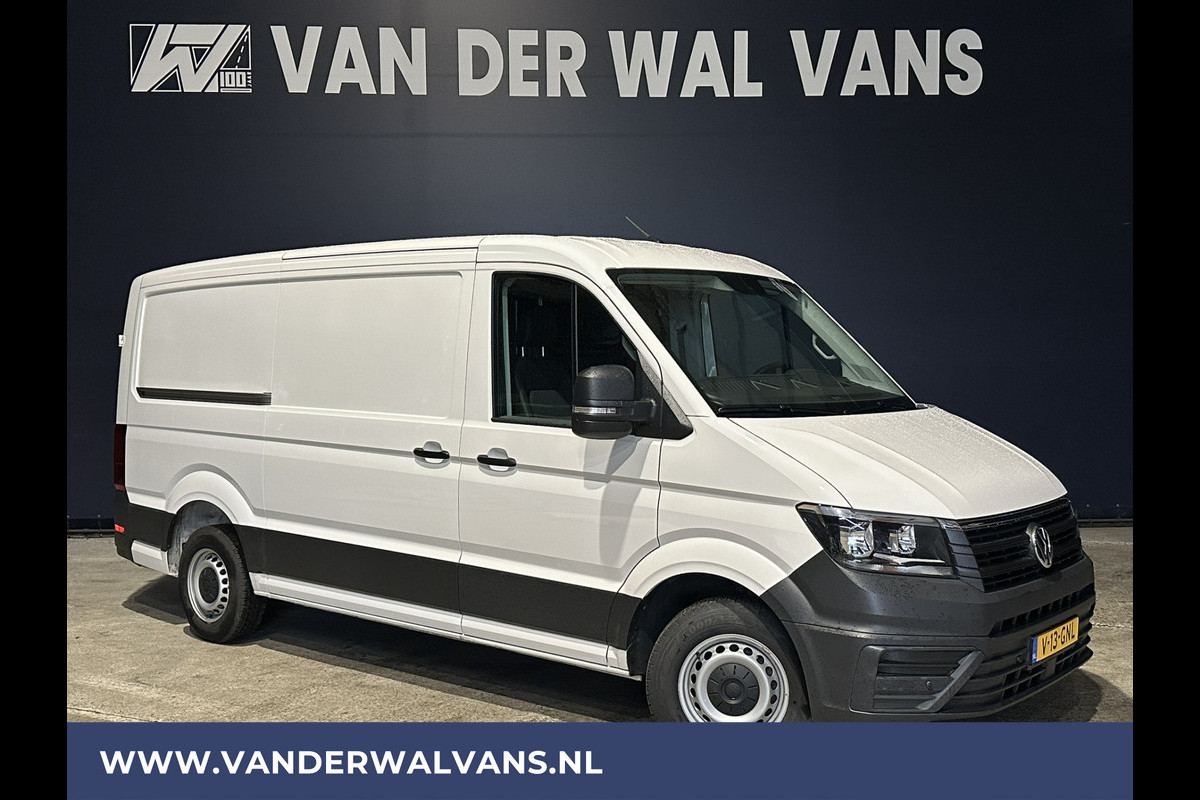 Volkswagen Crafter 2.0 TDI 140pk L3H2 (oude L2H1) Euro6 # Airco | Navigatie | Apple Carplay | Android auto parkeersensoren, 3000kg trekvermogen