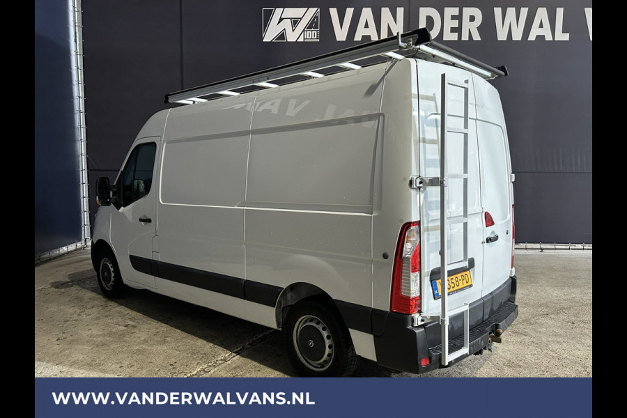 Opel Movano 2.3 CDTI 146pk L2H2 Euro6 # Airco | Imperiaal | Navigatie | Camera | 2500kg trekhaak | Cruisecontrol Parkeersensoren, Trap, Bijrijdersbank
