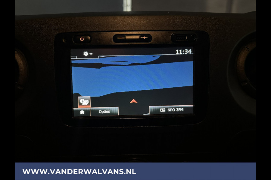 Opel Movano 2.3 CDTI 146pk L2H2 Euro6 # Airco | Imperiaal | Navigatie | Camera | 2500kg trekhaak | Cruisecontrol Parkeersensoren, Trap, Bijrijdersbank