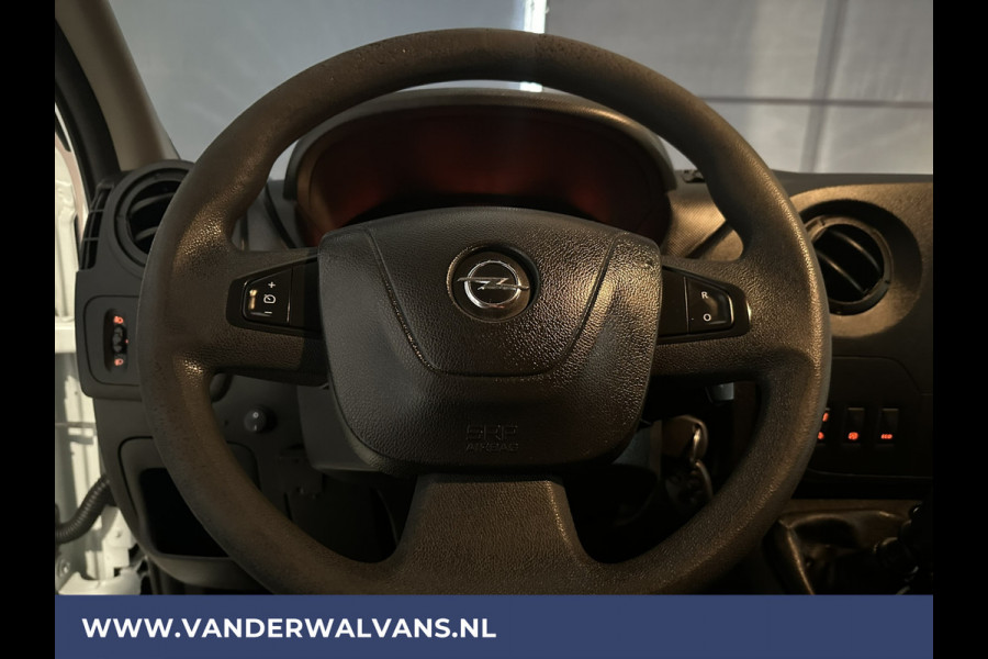 Opel Movano 2.3 CDTI 146pk L2H2 Euro6 # Airco | Imperiaal | Navigatie | Camera | 2500kg trekhaak | Cruisecontrol Parkeersensoren, Trap, Bijrijdersbank