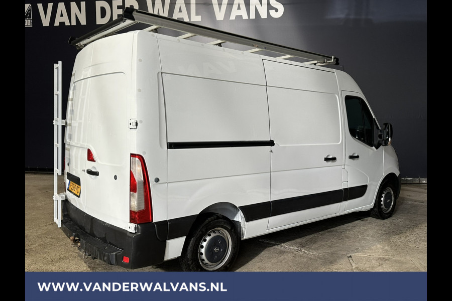 Opel Movano 2.3 CDTI 146pk L2H2 Euro6 # Airco | Imperiaal | Navigatie | Camera | 2500kg trekhaak | Cruisecontrol Parkeersensoren, Trap, Bijrijdersbank