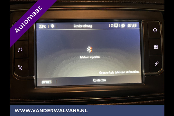 Opel Vivaro 2.0 CDTI 177pk Automaat L3H1 Euro6 # Airco | Camera | Apple Carplay | Android Auto Cruisecontrol, Parkeersensoren, Bijrijdersbank, 2500kg trekvermogen