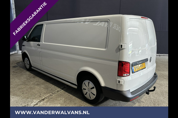 Volkswagen Transporter 2.0 TDI L2H1 Fabrieksgarantie Euro6 # Airco | Apple Carplay | Trekhaak | Cruisecontrol Android Auto, Parkeersensoren, Sidebars, Bijrijdersbank