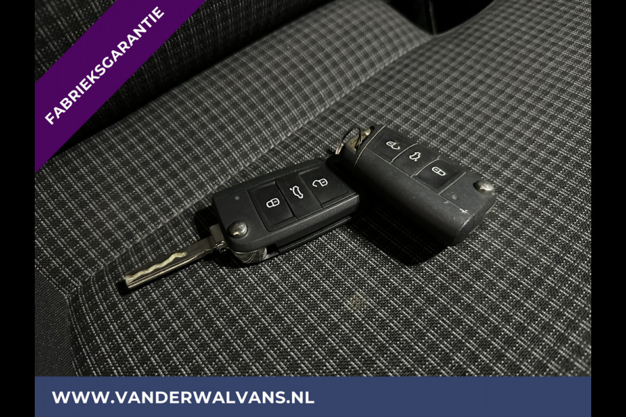 Volkswagen Transporter 2.0 TDI L2H1 Fabrieksgarantie Euro6 # Airco | Apple Carplay | Trekhaak | Cruisecontrol Android Auto, Parkeersensoren, Sidebars, Bijrijdersbank
