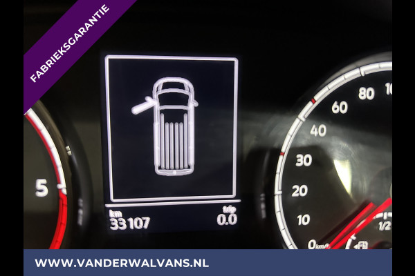 Volkswagen Transporter 2.0 TDI L2H1 Fabrieksgarantie Euro6 # Airco | Apple Carplay | Trekhaak | Cruisecontrol Android Auto, Parkeersensoren, Sidebars, Bijrijdersbank